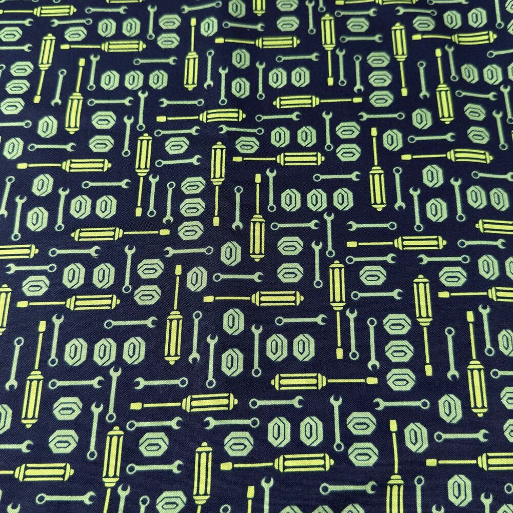 Toolbox by Edyta Sitar of Laundry Basket Quilts for Andover Fabrics - 1/2 Yard